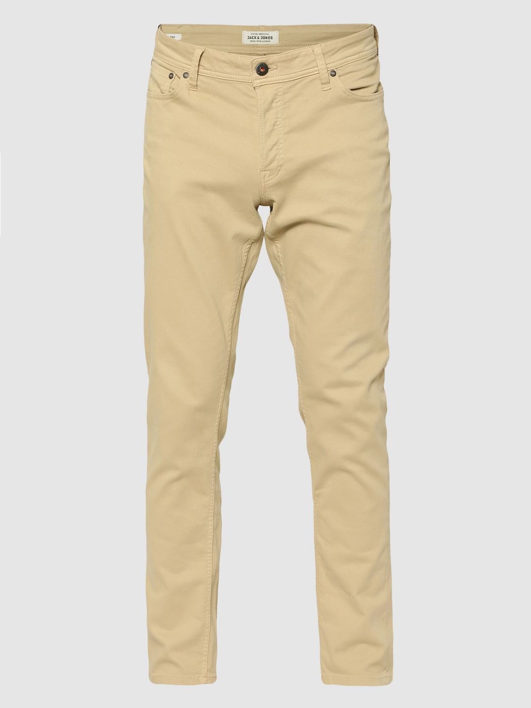 Khaki Glenn Slim Fit Pants