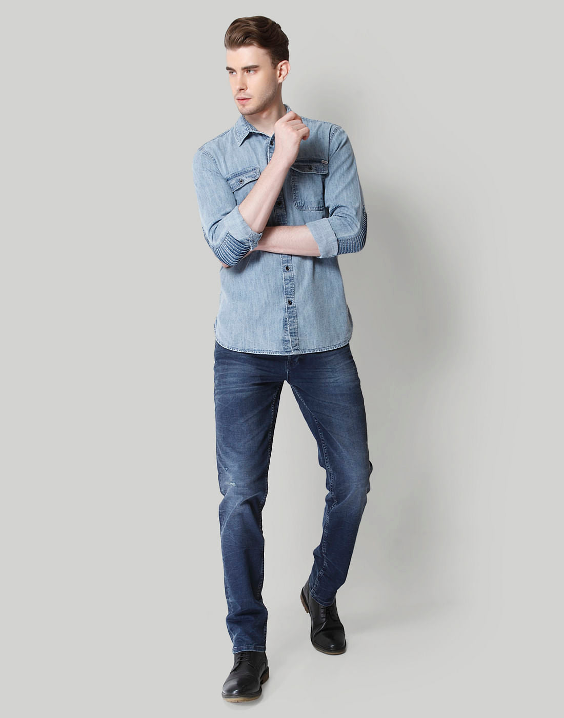 Blue Denim Shirt