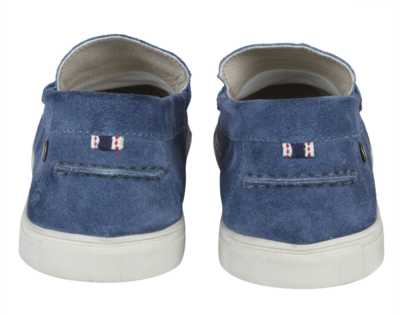 Blue Suede Loafers