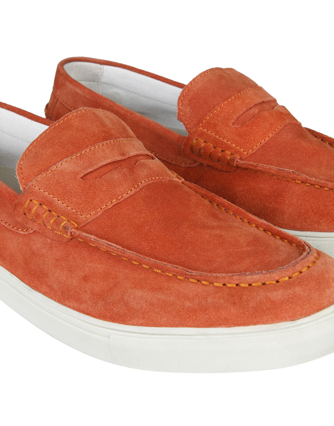 Orange Loafers