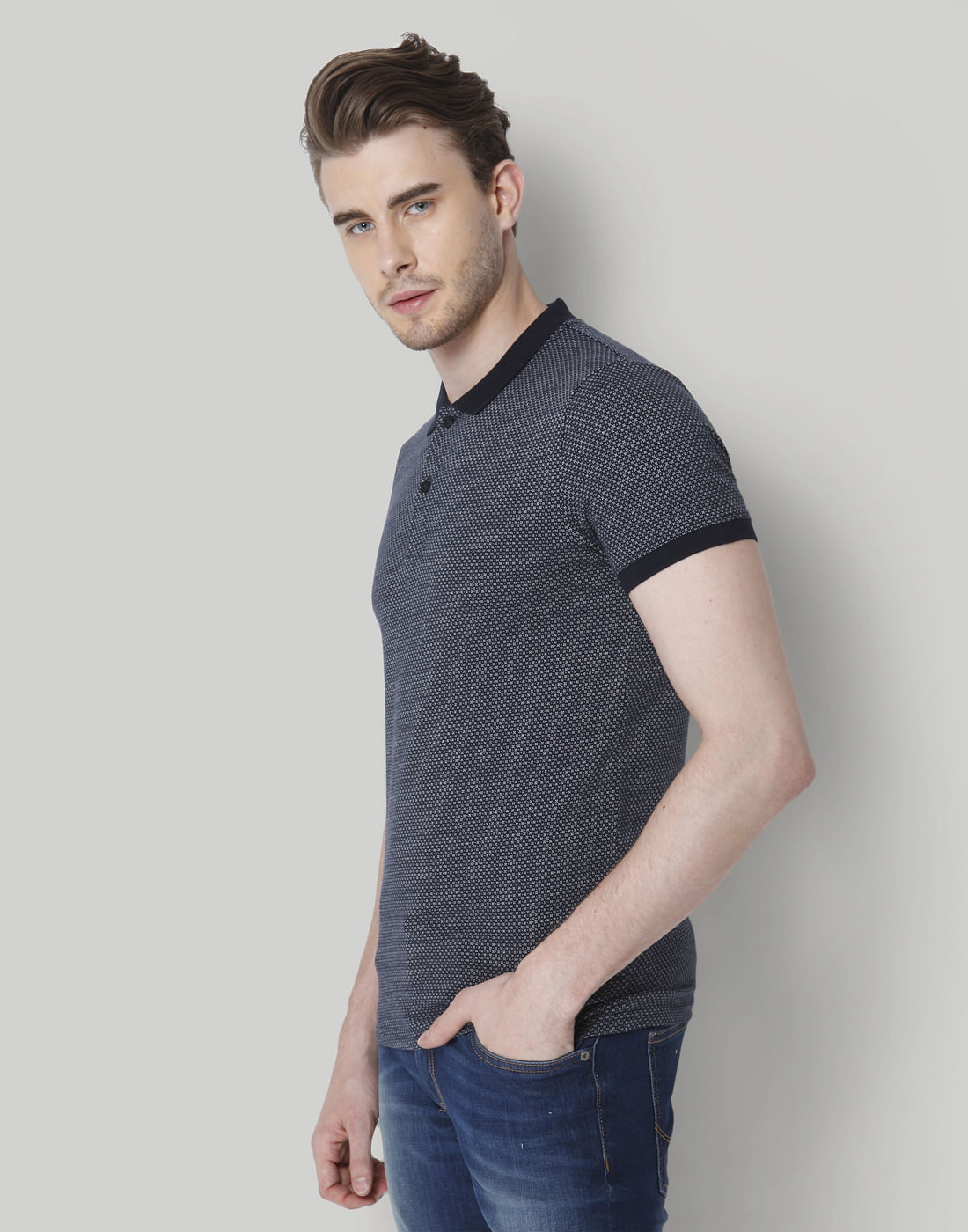 Black Polo T-Shirt