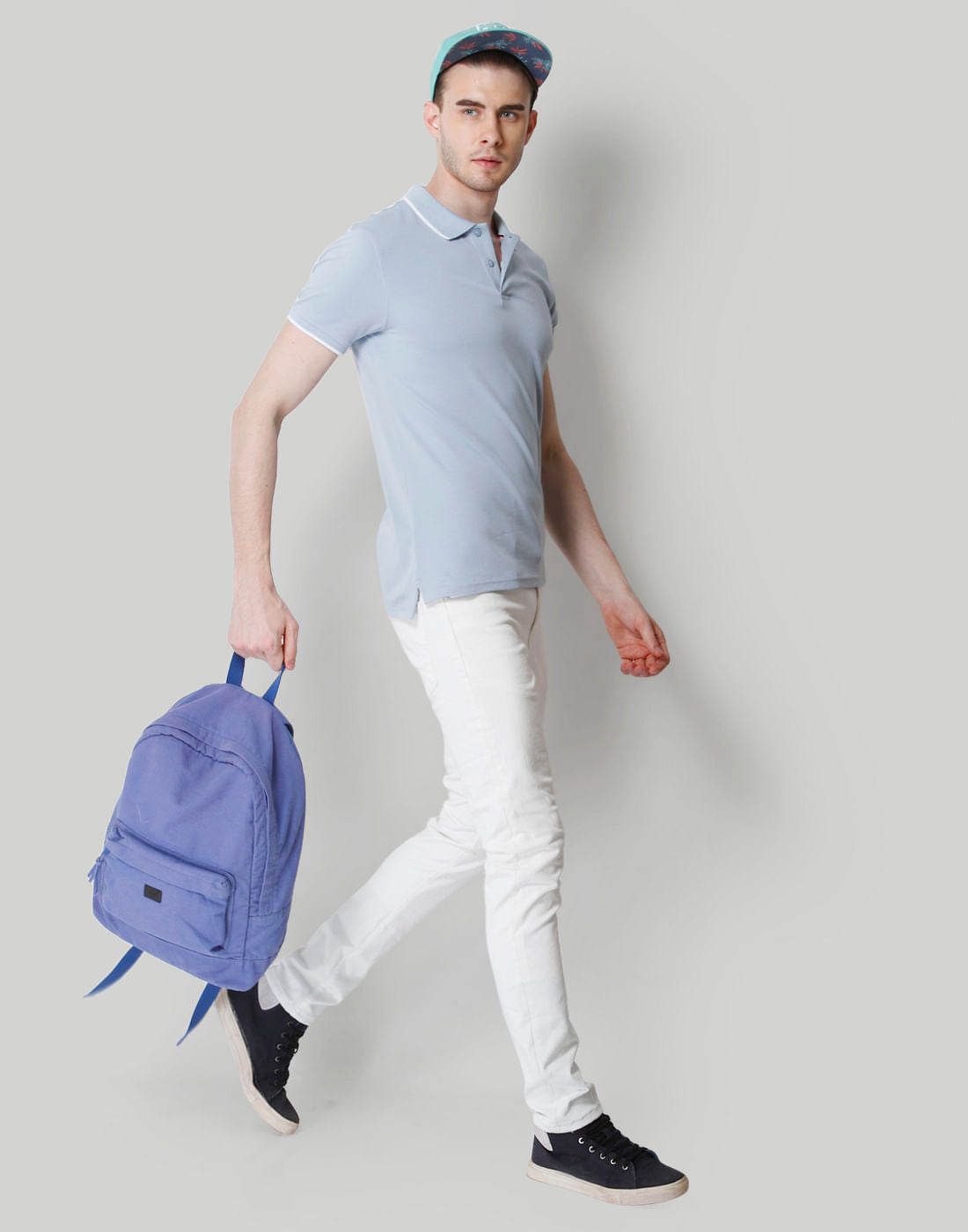 Blue Polo T-Shirt