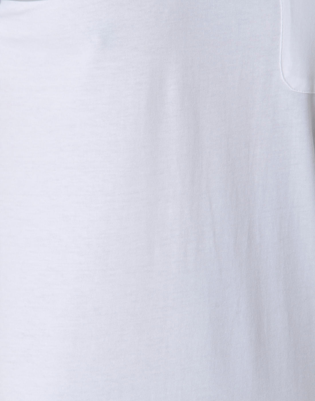 White Strip Crew Neck T-Shirt