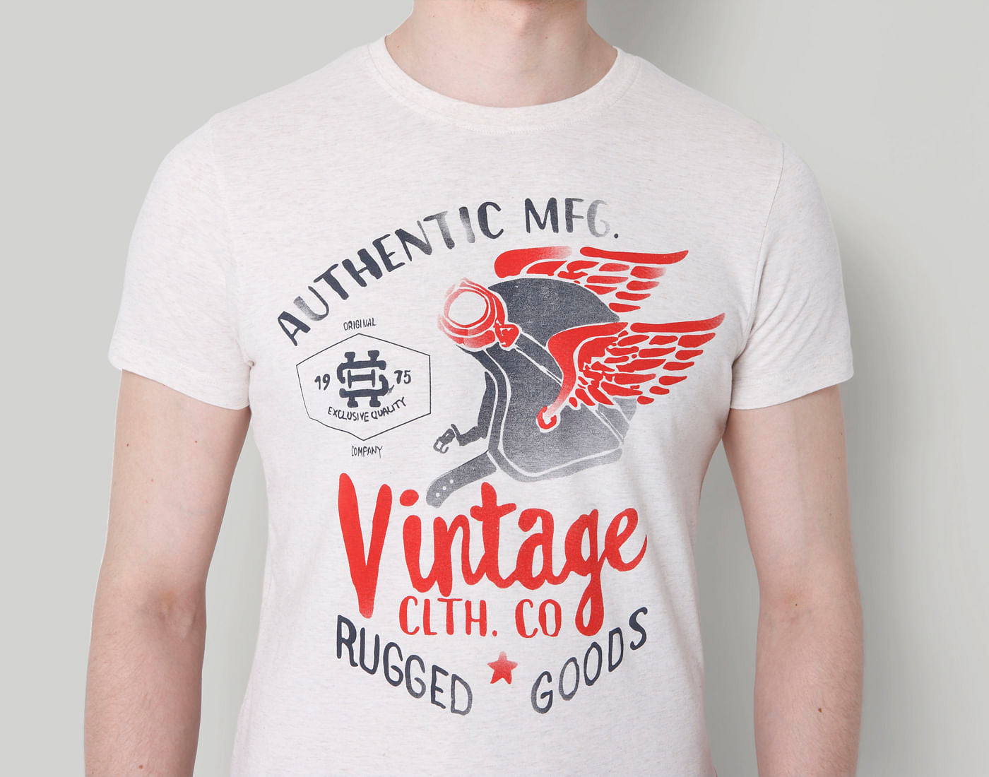 Rose Graphic Print Crew Neck T-Shirt