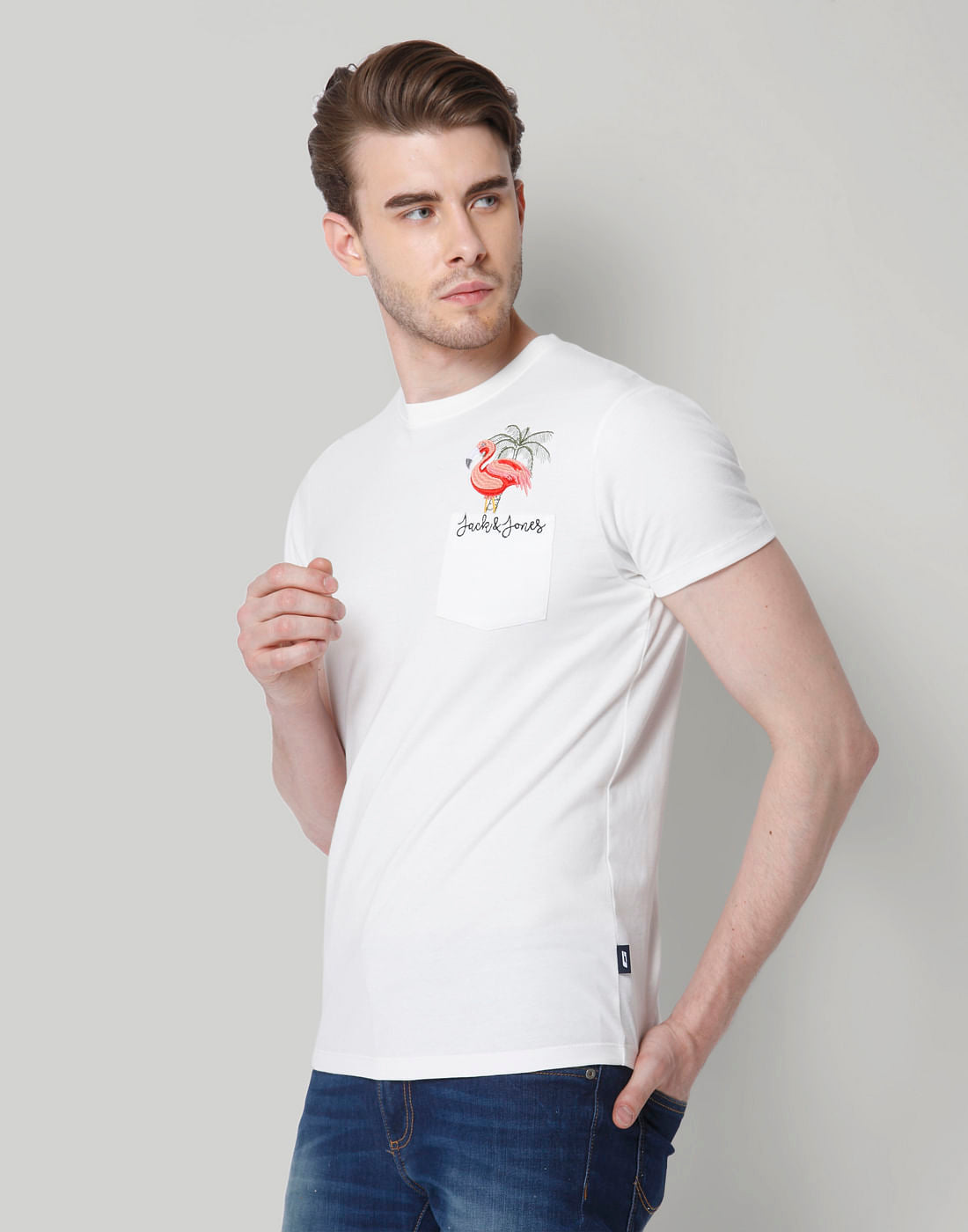 White Crew Neck T-Shirt