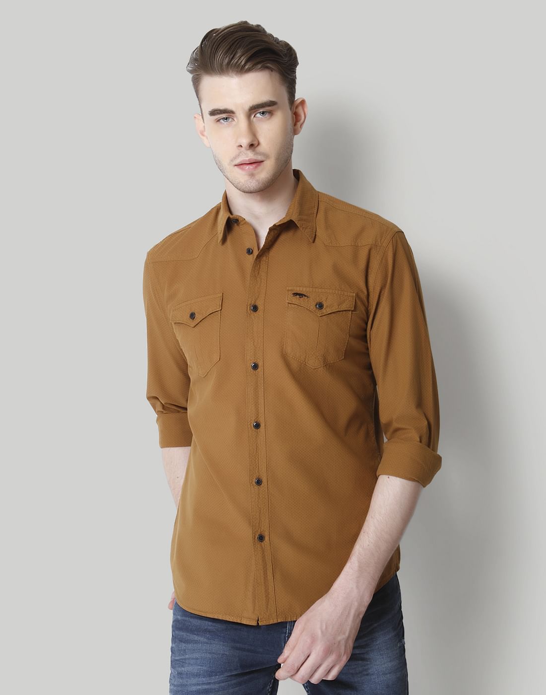 Brown Shirt - S
