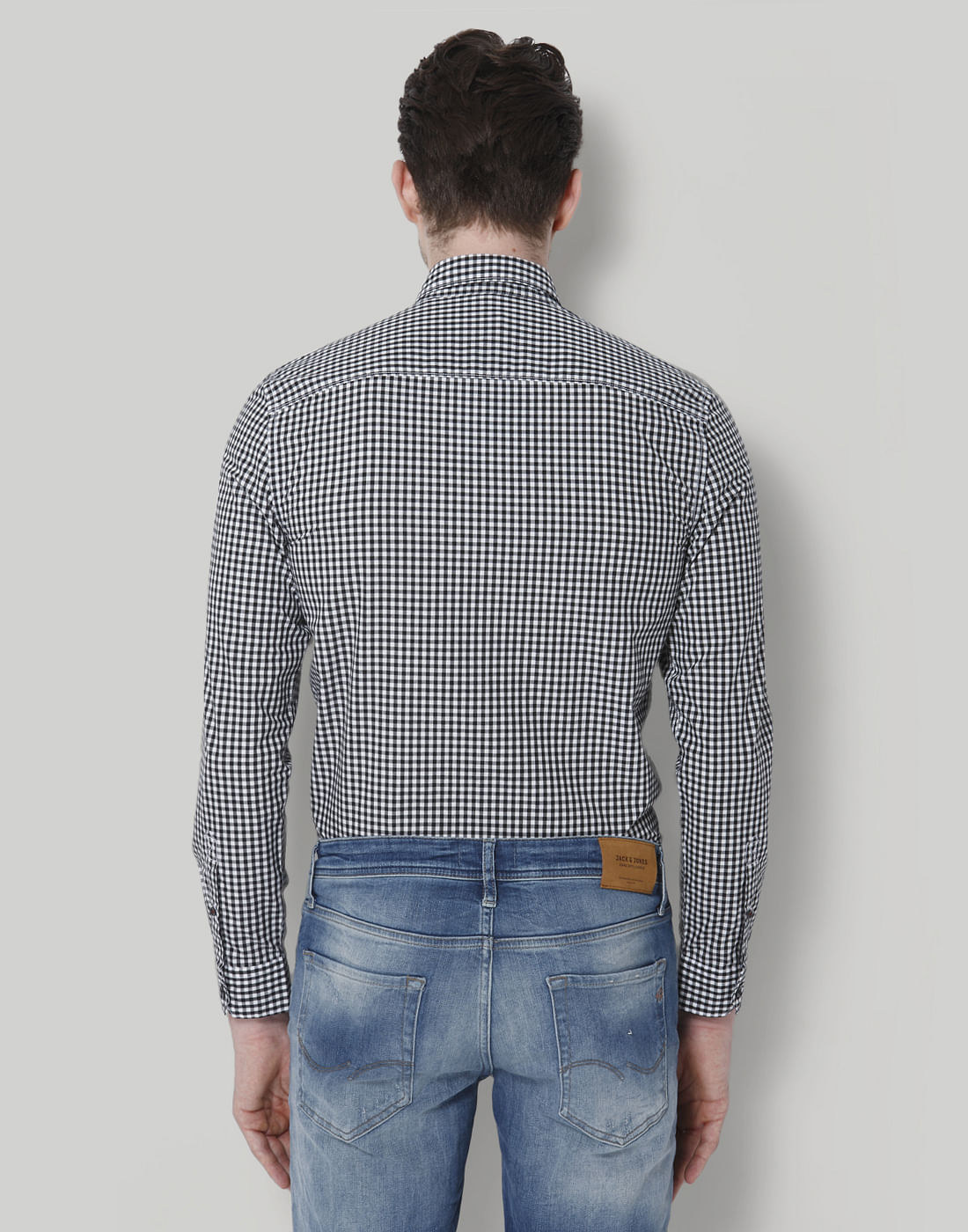 Black Gingham Shirt