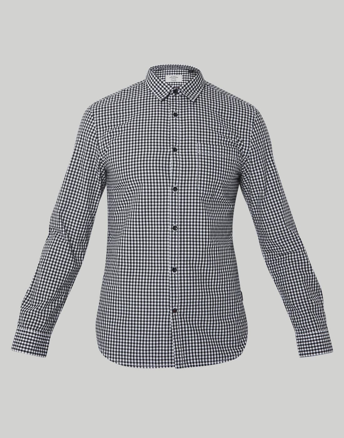 Black Gingham Shirt