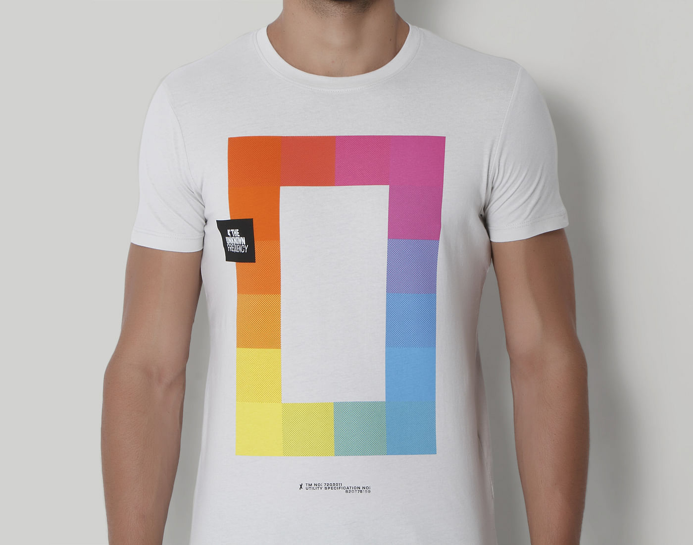 Grey Graphic Print Crew Neck T-Shirt