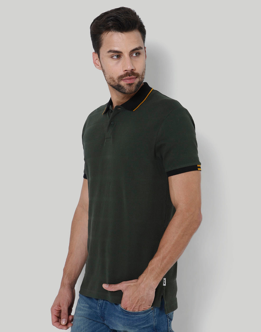 Olive Green Polo T-Shirt