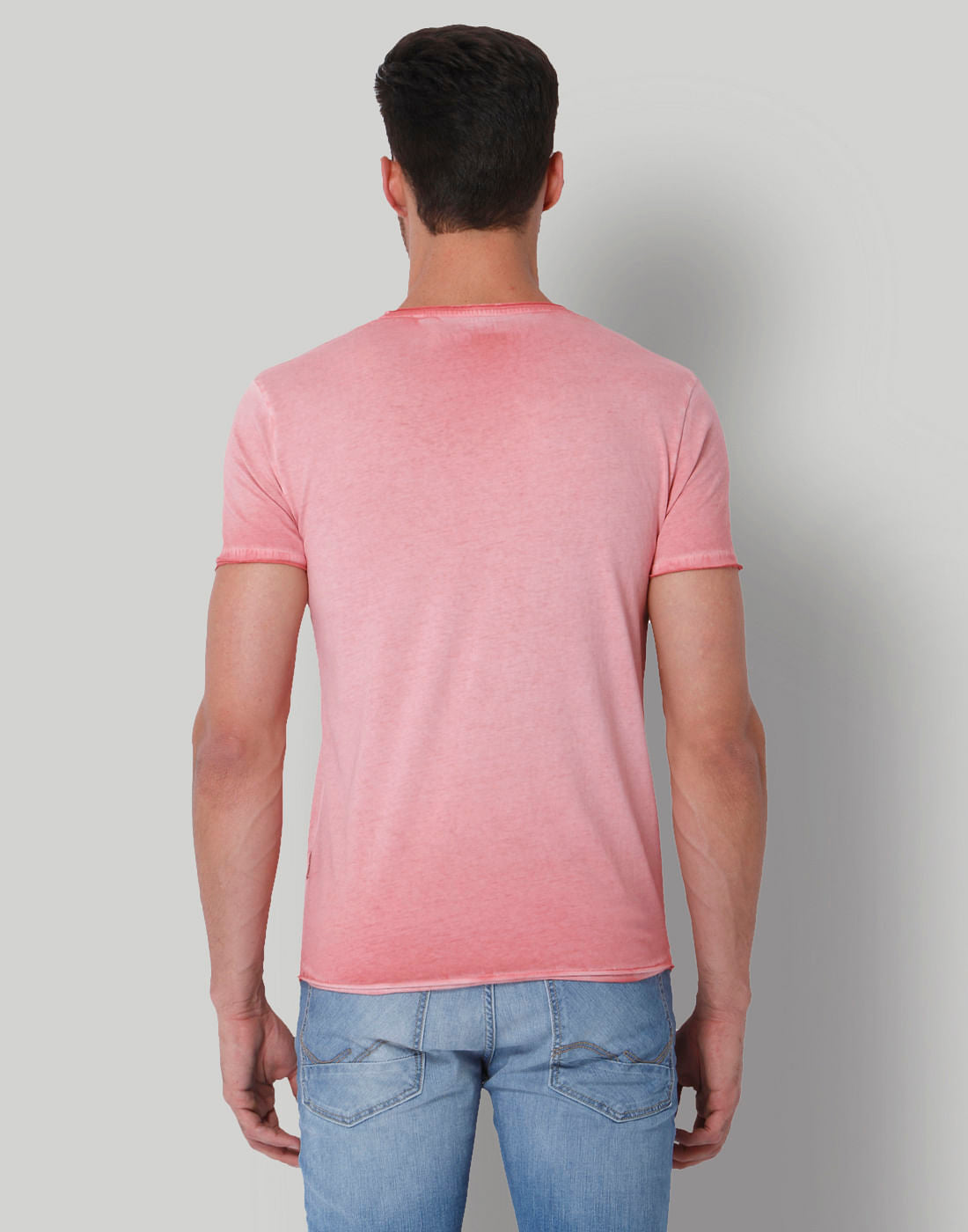 Pink Crew Neck T-Shirt
