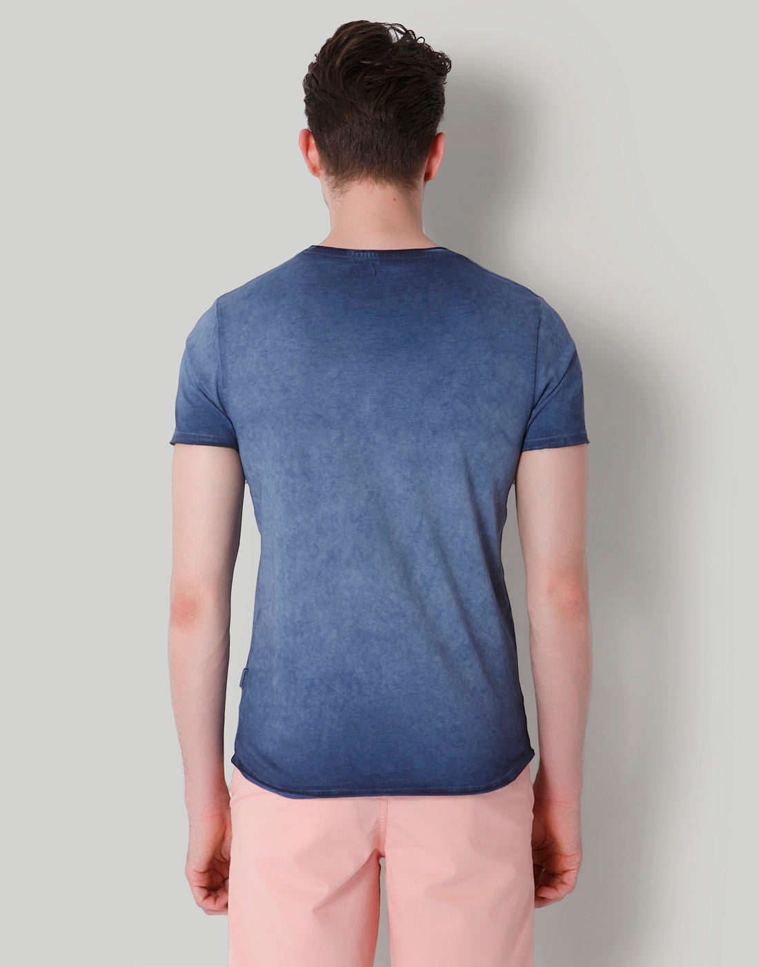 Blue Crew Neck T-Shirt