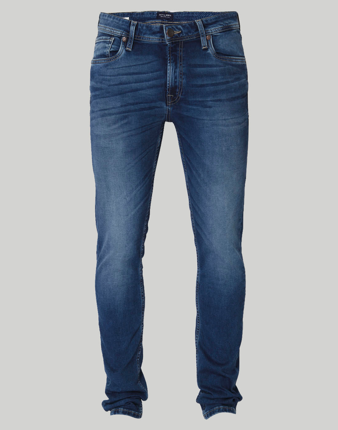 Blue Low Rise Skinny Fit Jeans