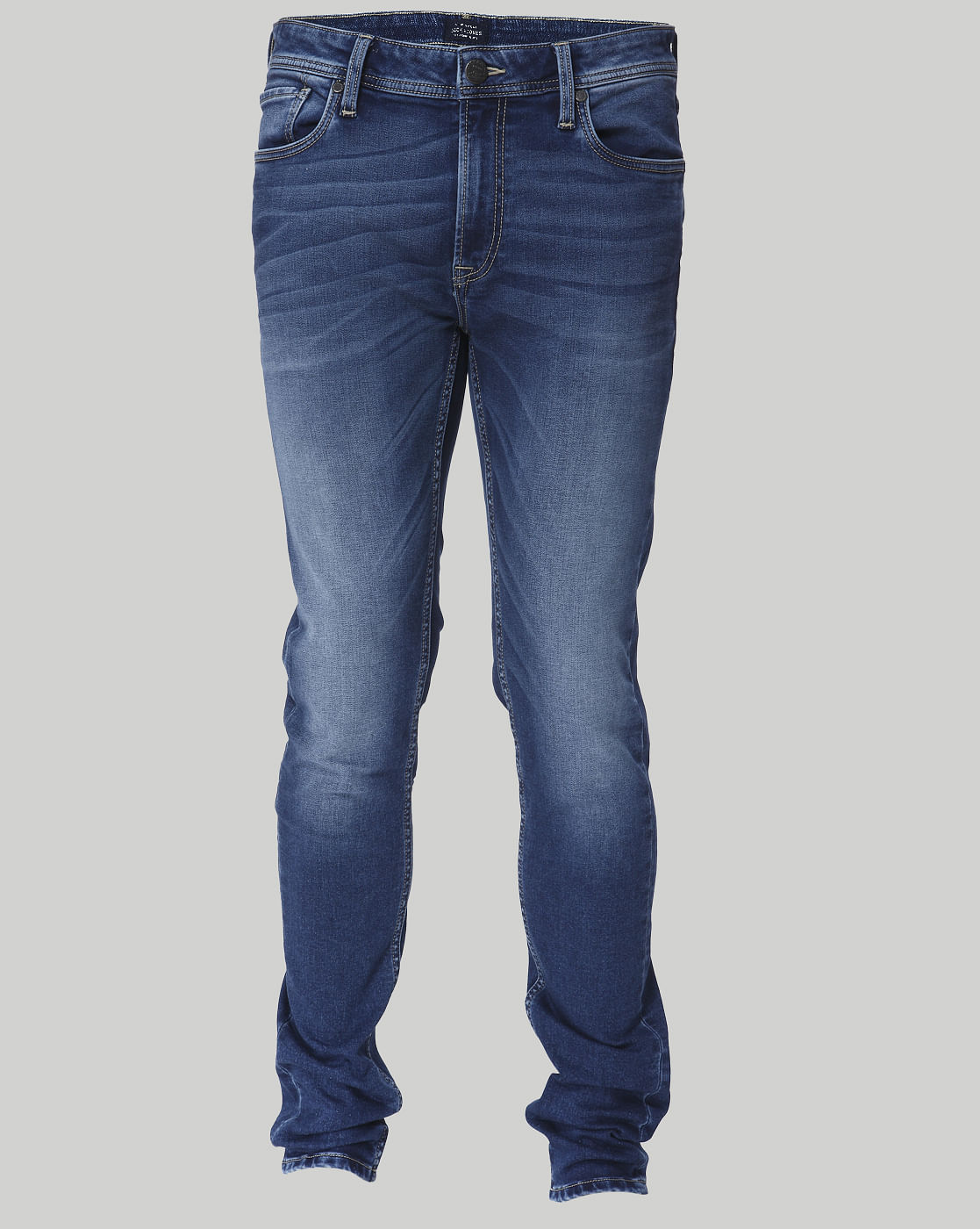 Blue Low Rise Skinny Fit Jeans