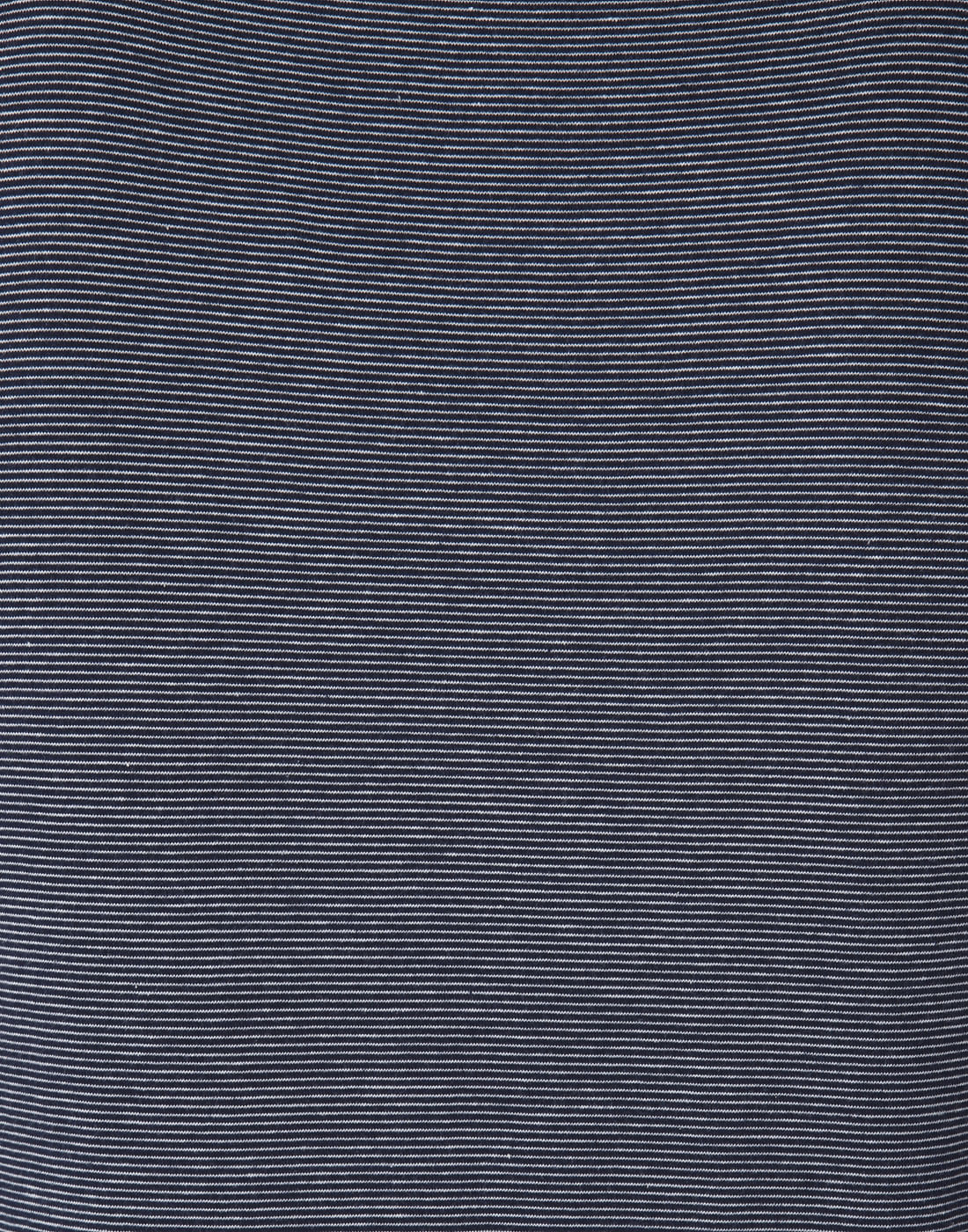Blue Striped V-Neck T-Shirt