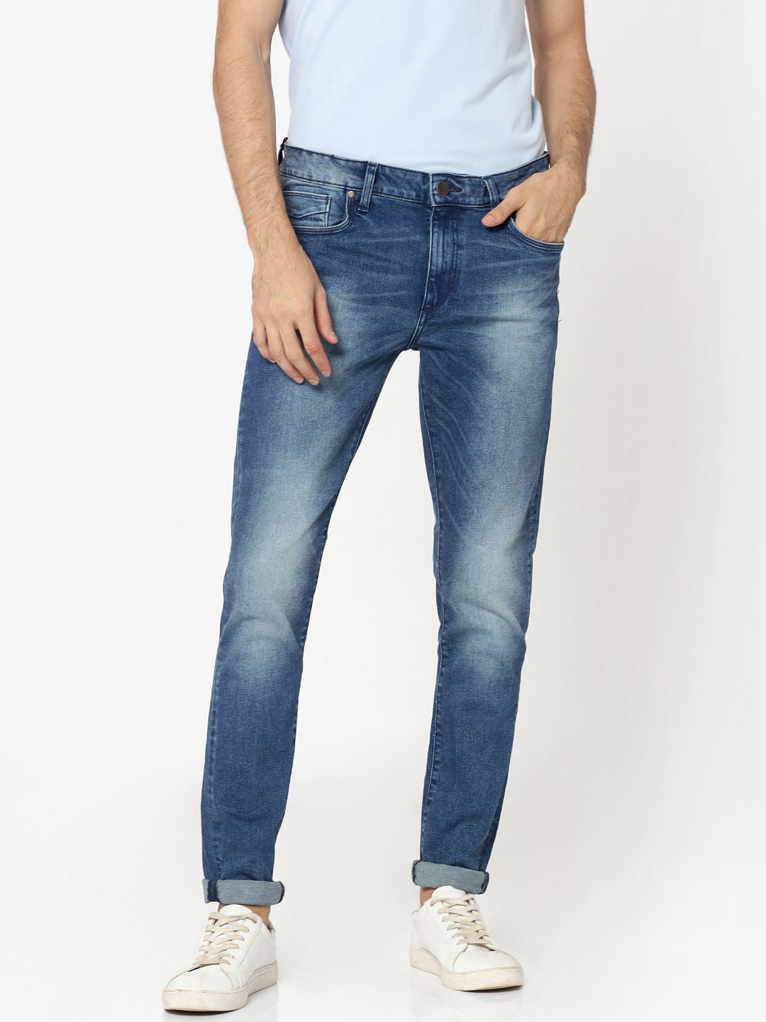 Blue Liam Skinny Fit Jeans
