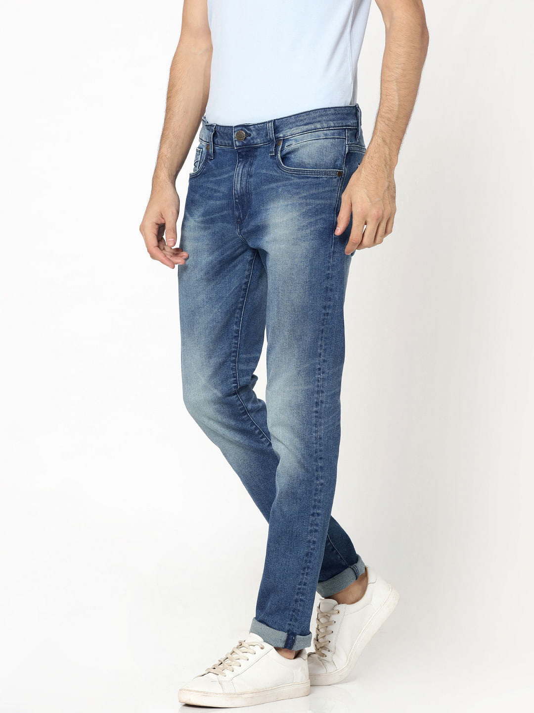 Blue Liam Skinny Fit Jeans
