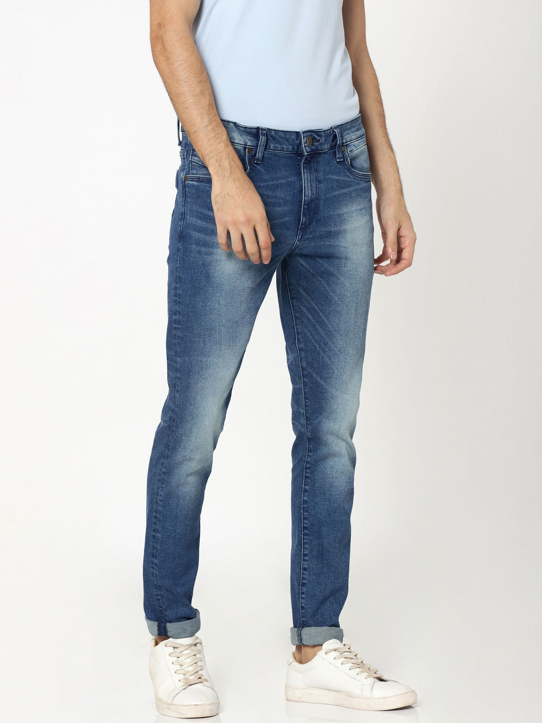 Blue Liam Skinny Fit Jeans