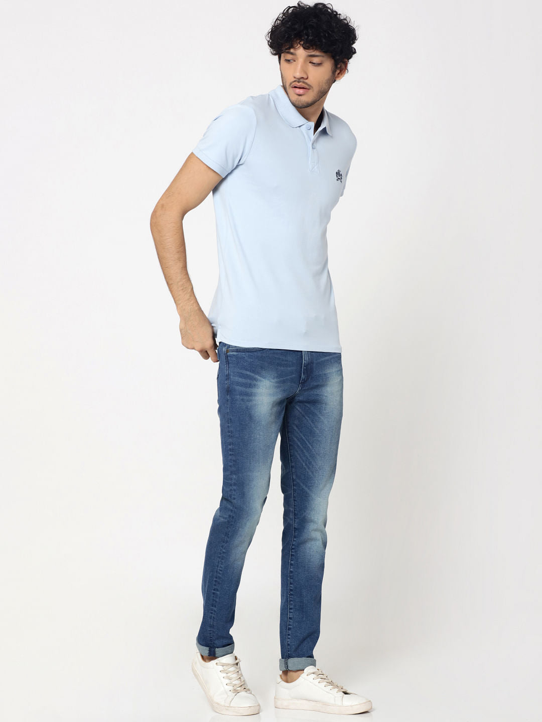 Blue Liam Skinny Fit Jeans