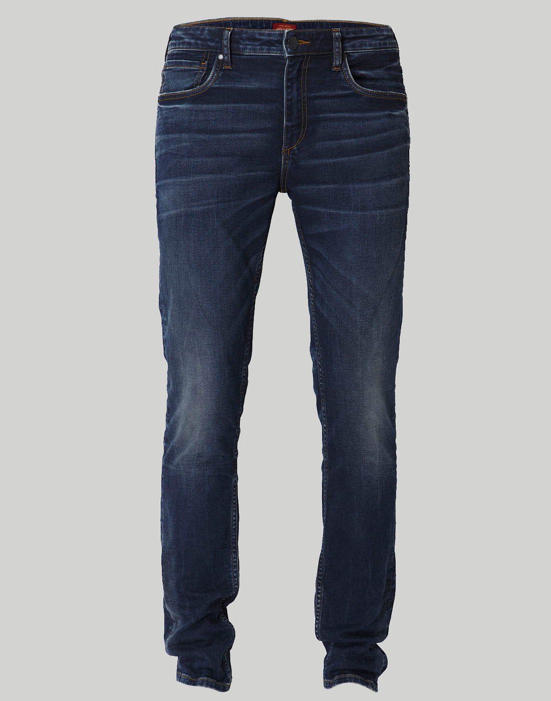 Dark Blue Low Rise Skinny Fit Jeans