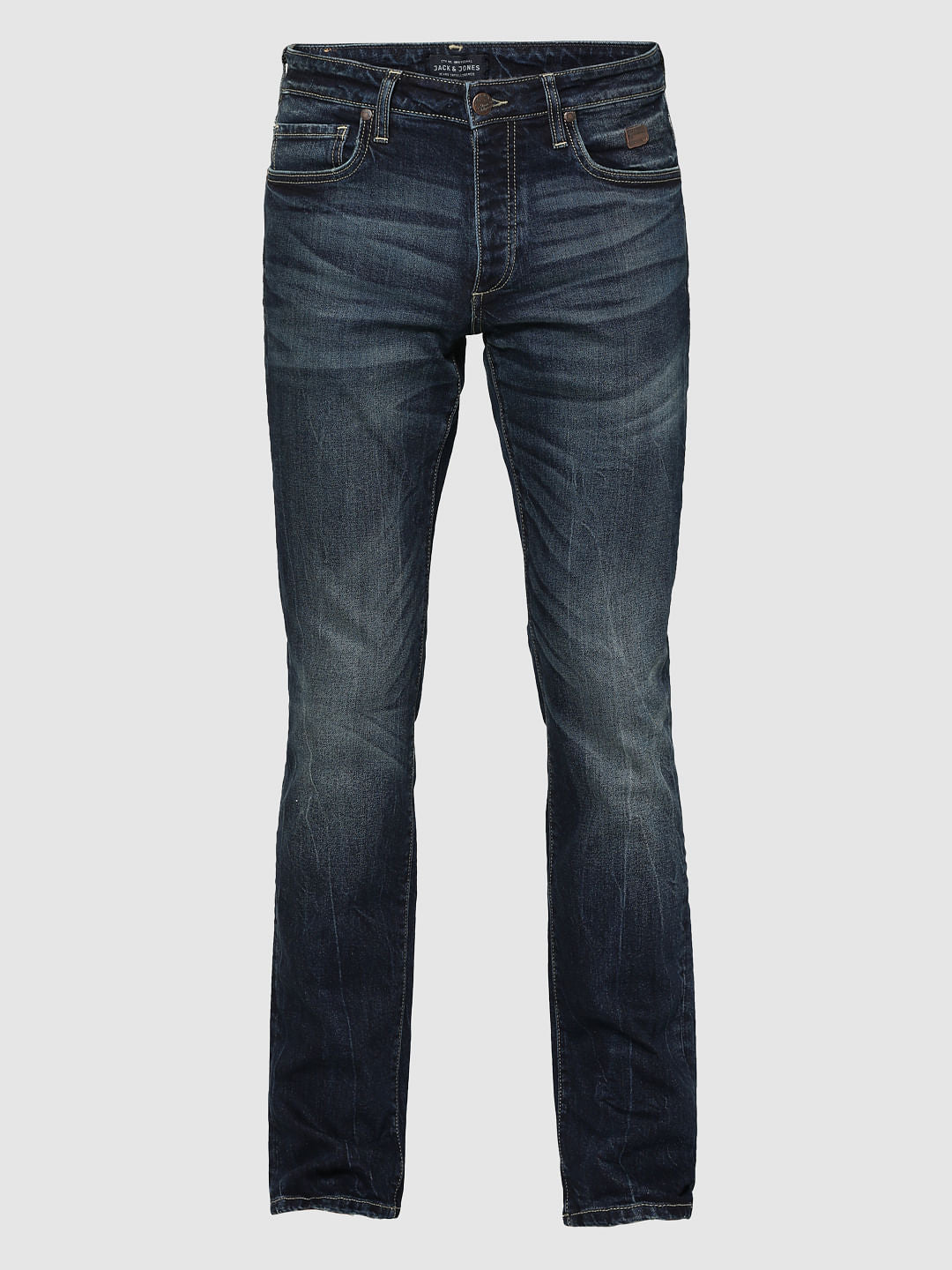 Dark Blue Clark Regular Fit Jeans