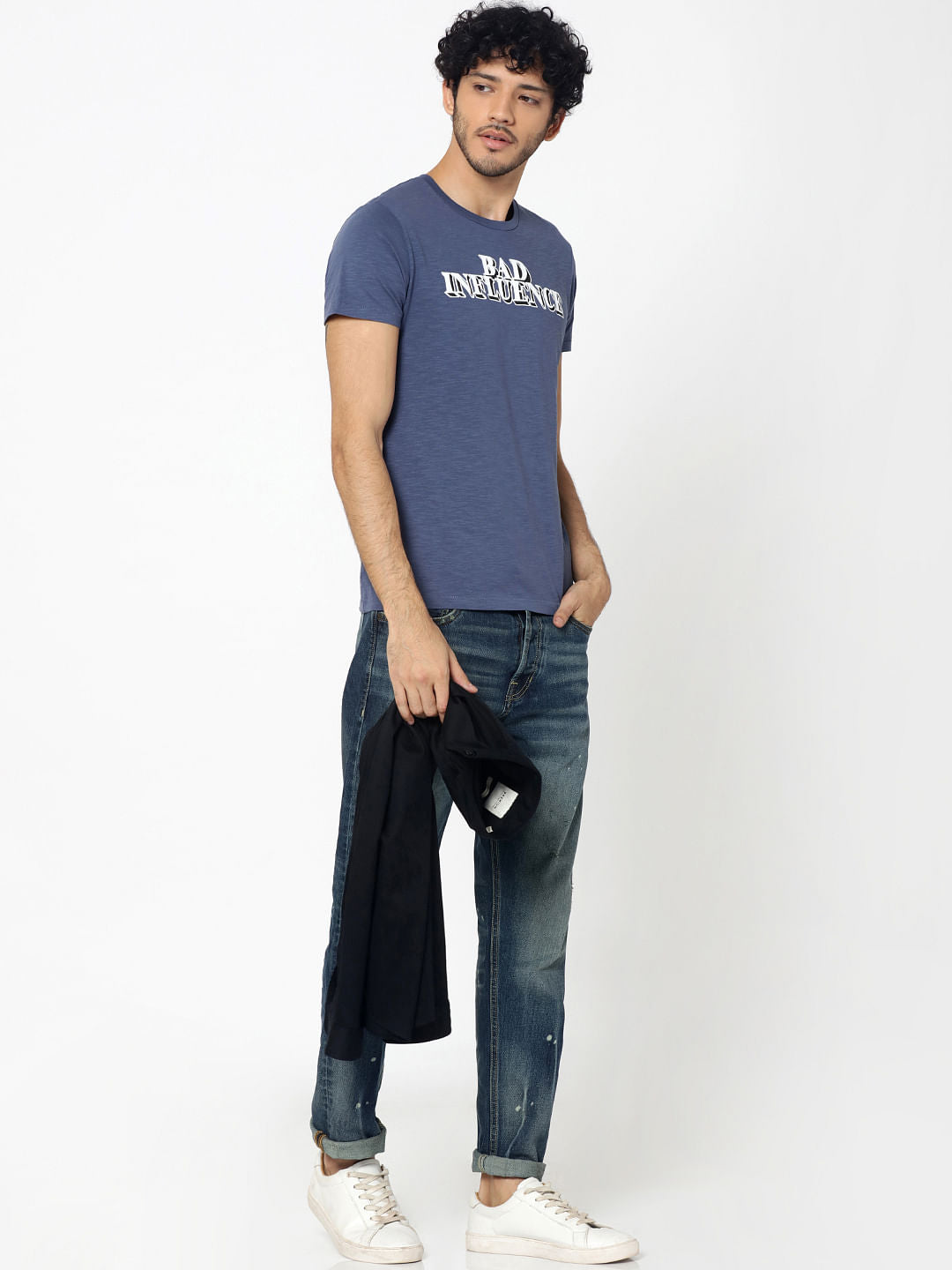 Dark Blue Erik Anti Fit Jeans - 28/32