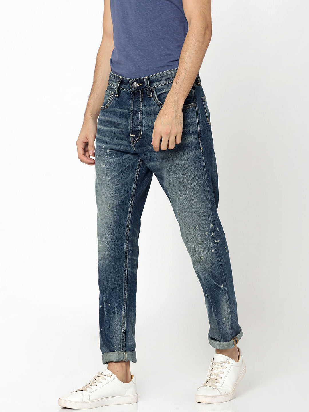 Dark Blue Erik Anti Fit Jeans
