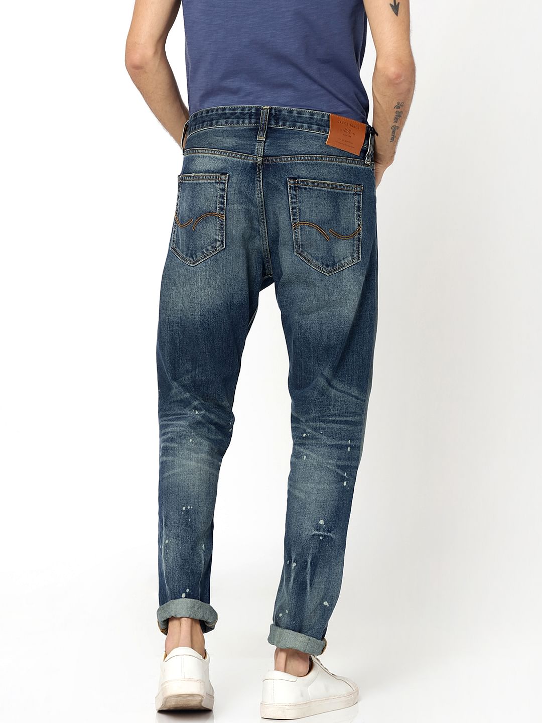 Dark Blue Erik Anti Fit Jeans