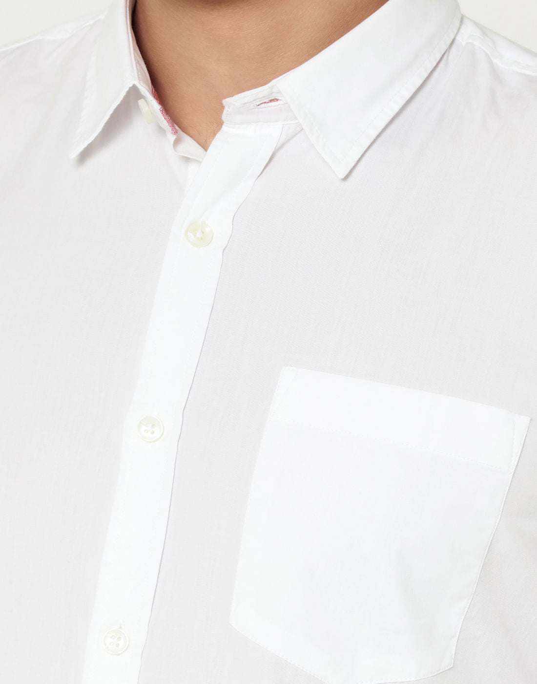 White One Pocket Shirt
