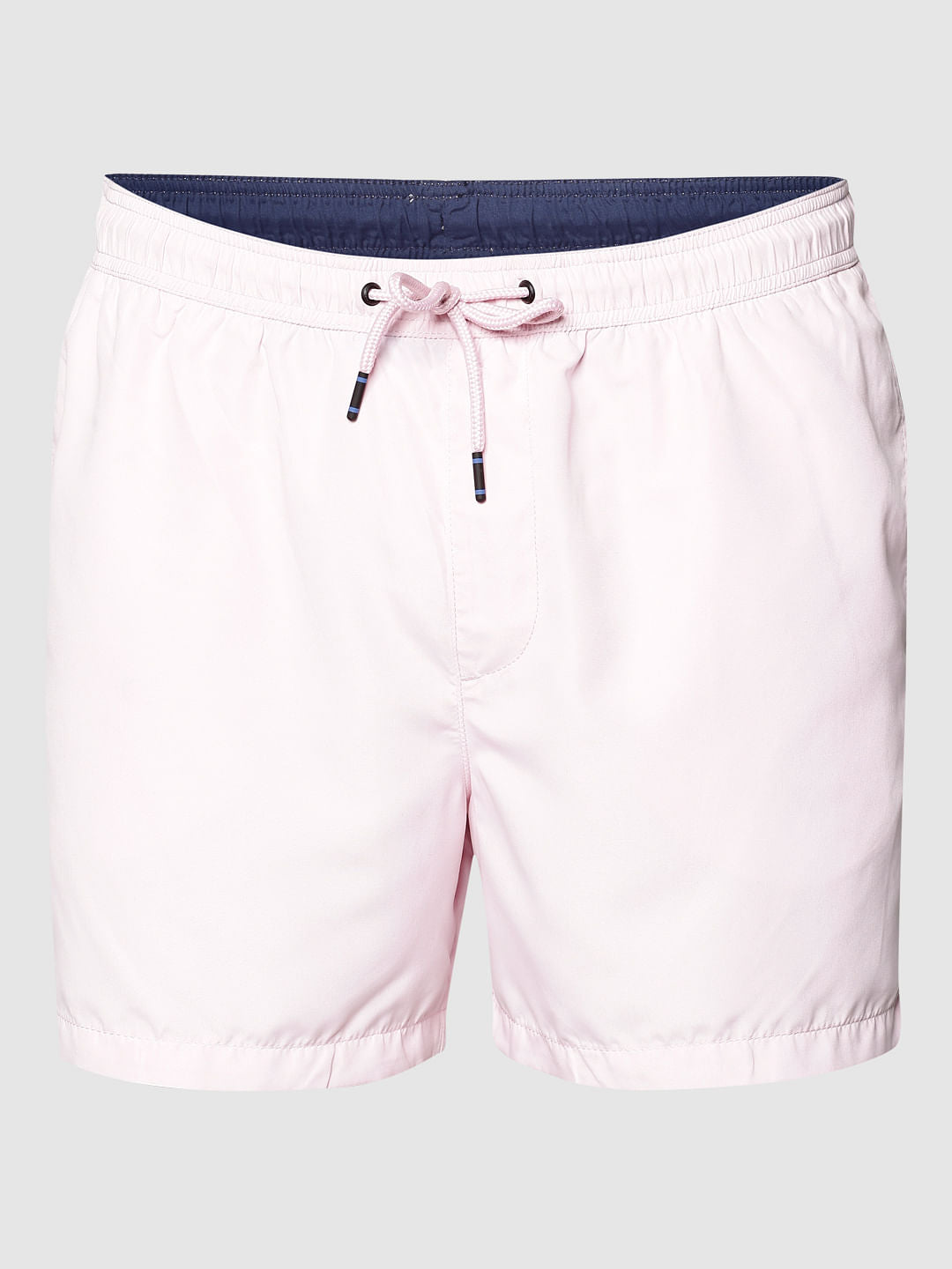 Pink Drawstring Swim Shorts