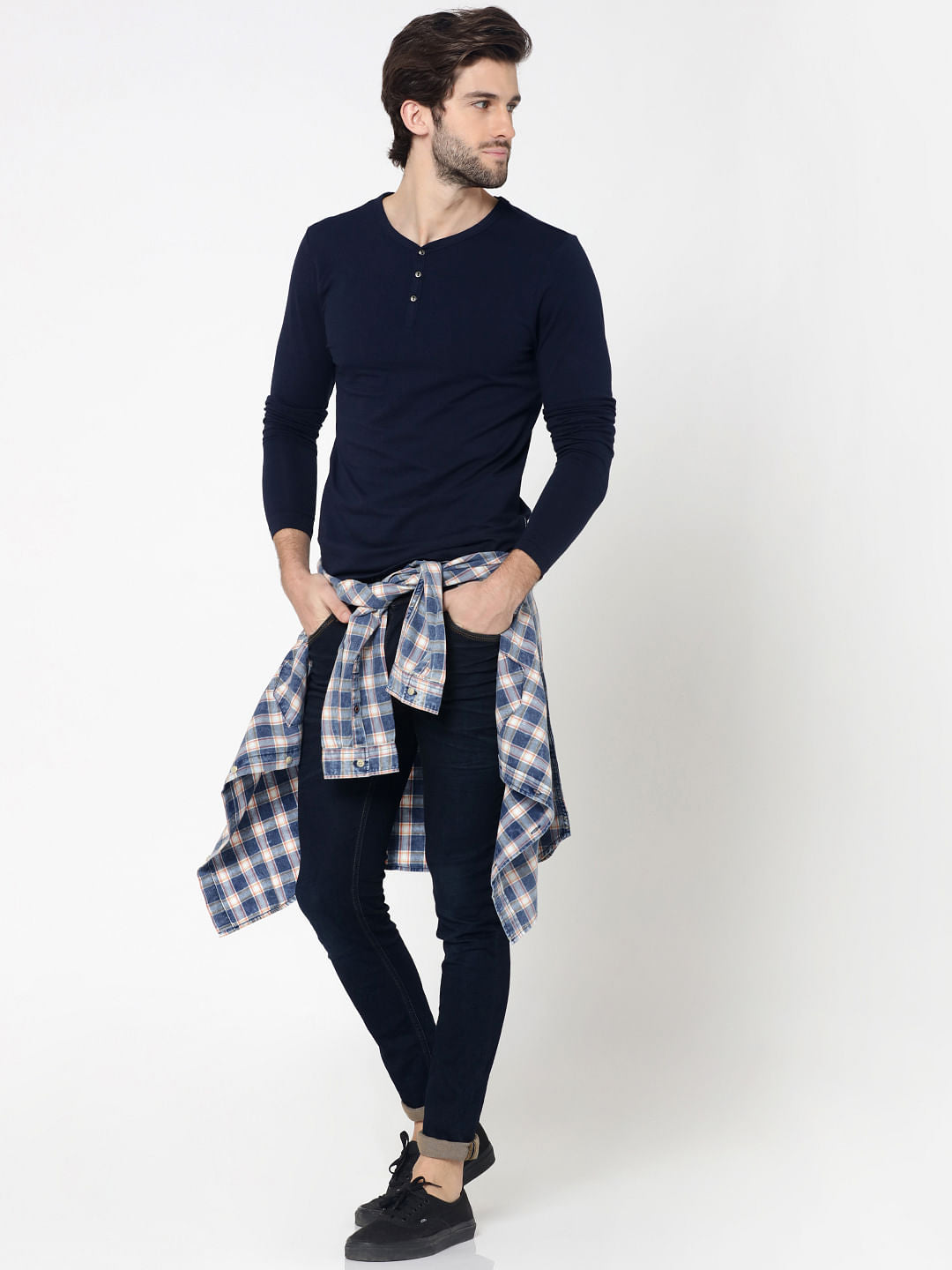 Black Ben Skinny Fit Jeans - 28/32