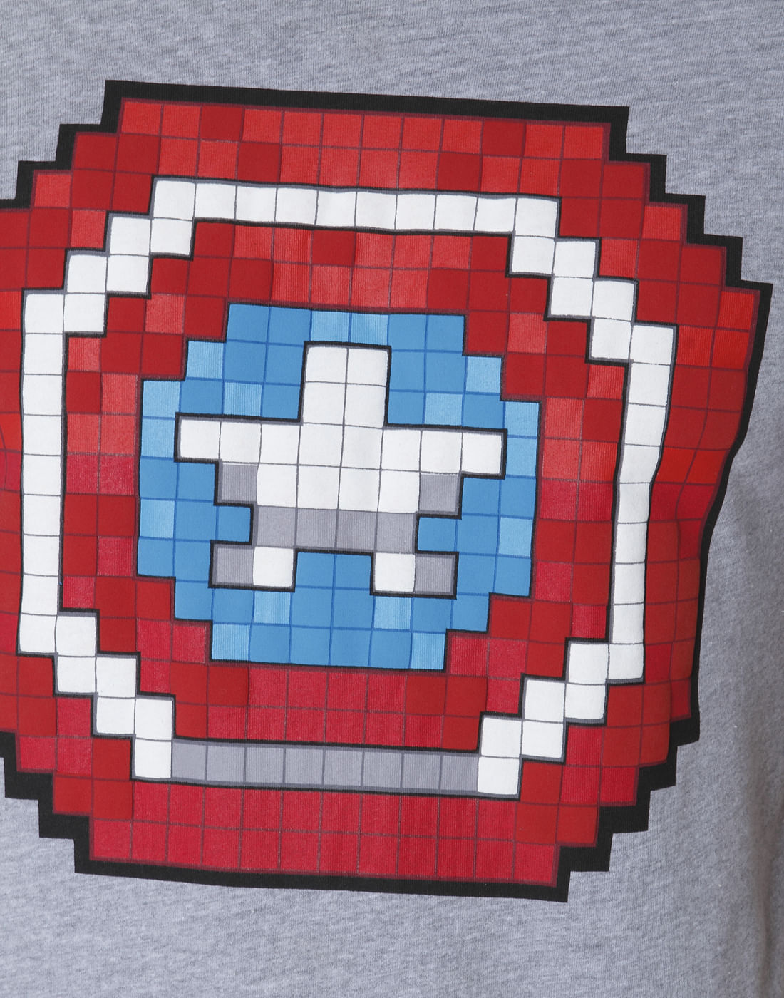 X Marvel Light Grey Graphic Print Crew Neck T-Shirt