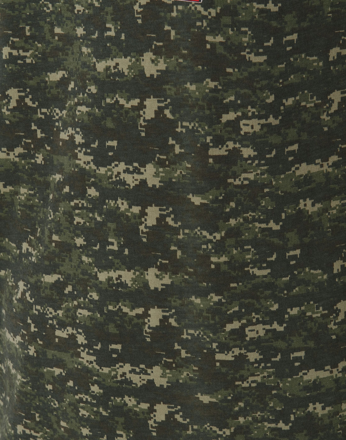X Marvel Olive Green Camo Print Crew Neck T-Shirt