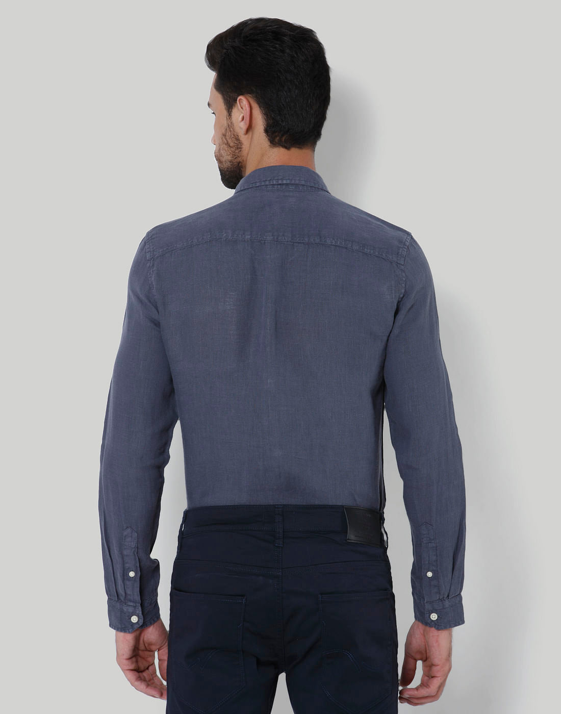 Grey Linen Shirt