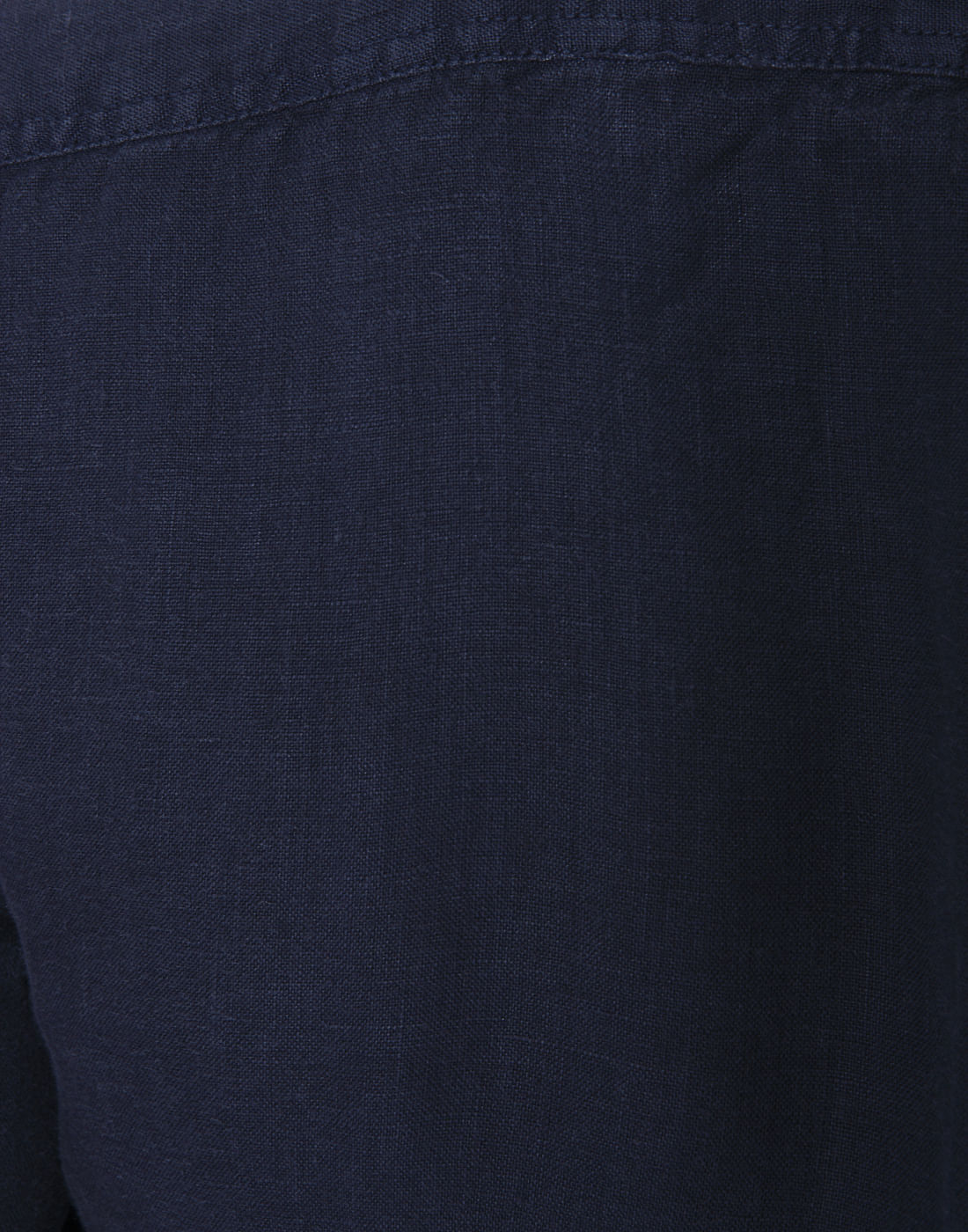 Dark Blue Linen Shirt