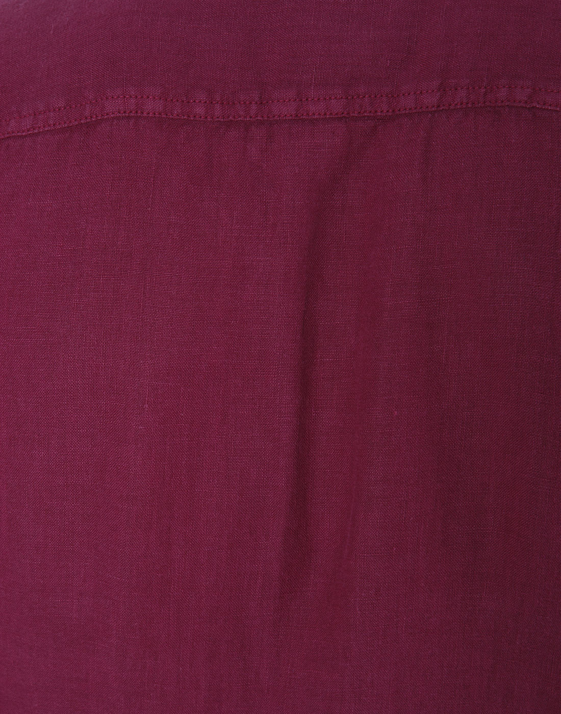 Maroon Slim Fit Linen Shirt