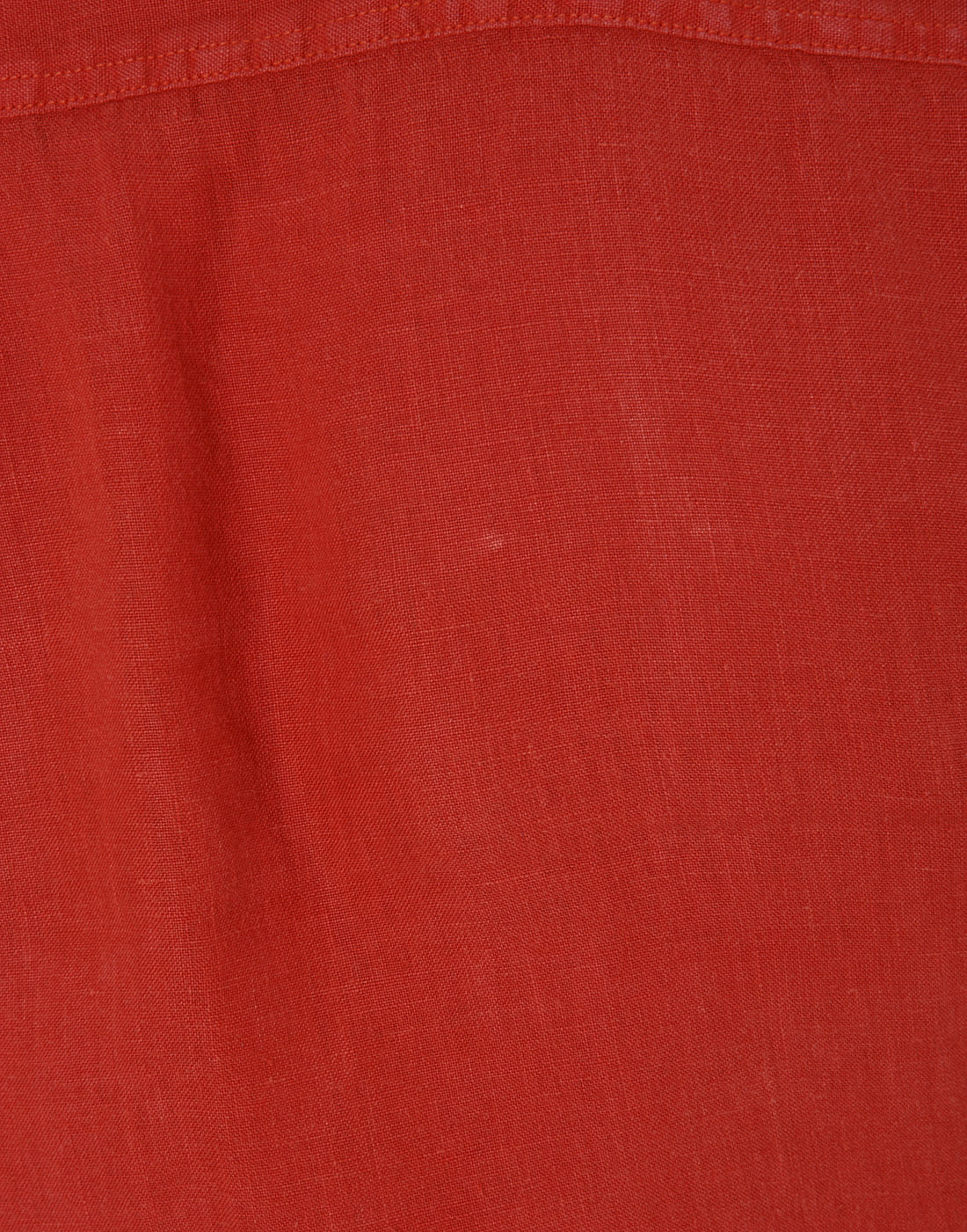 Orange Linen Shirt