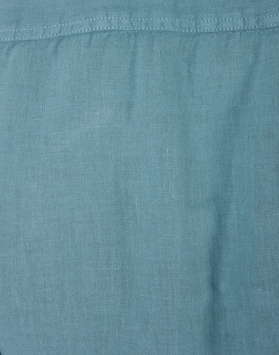 Turquoise Linen Shirt