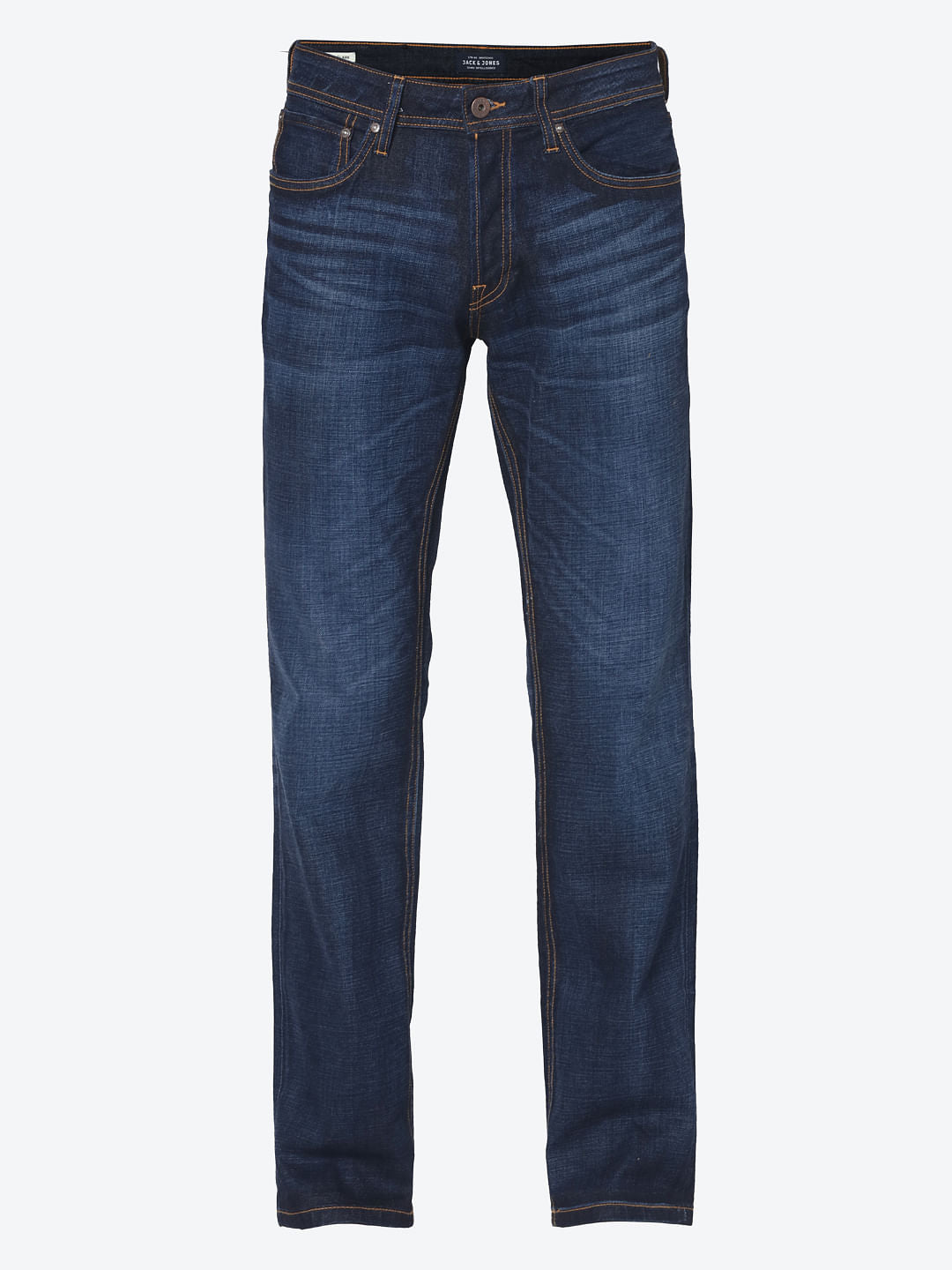 Dark Blue Clark Regular Fit Jeans