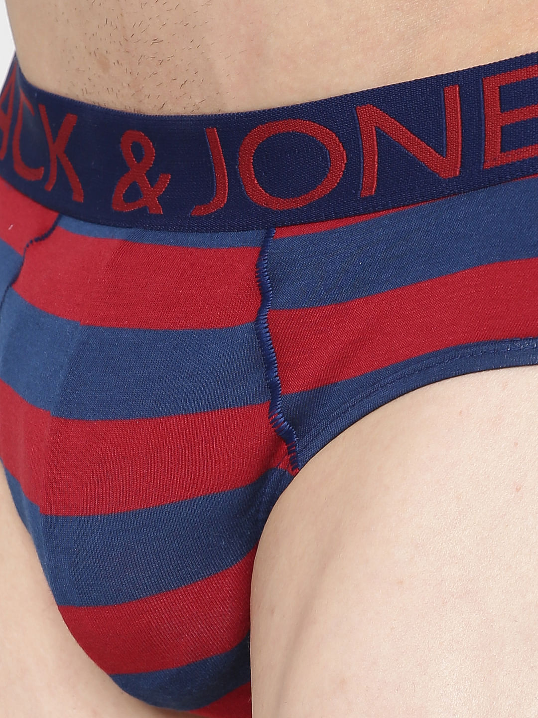 Red Striped Briefs