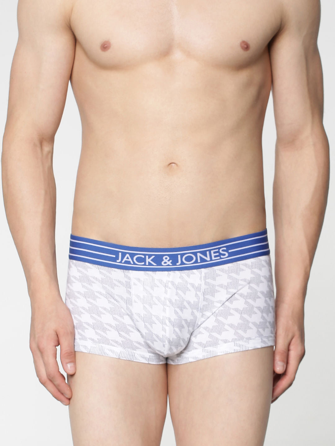 Black Printed Brazilian Trunks - S
