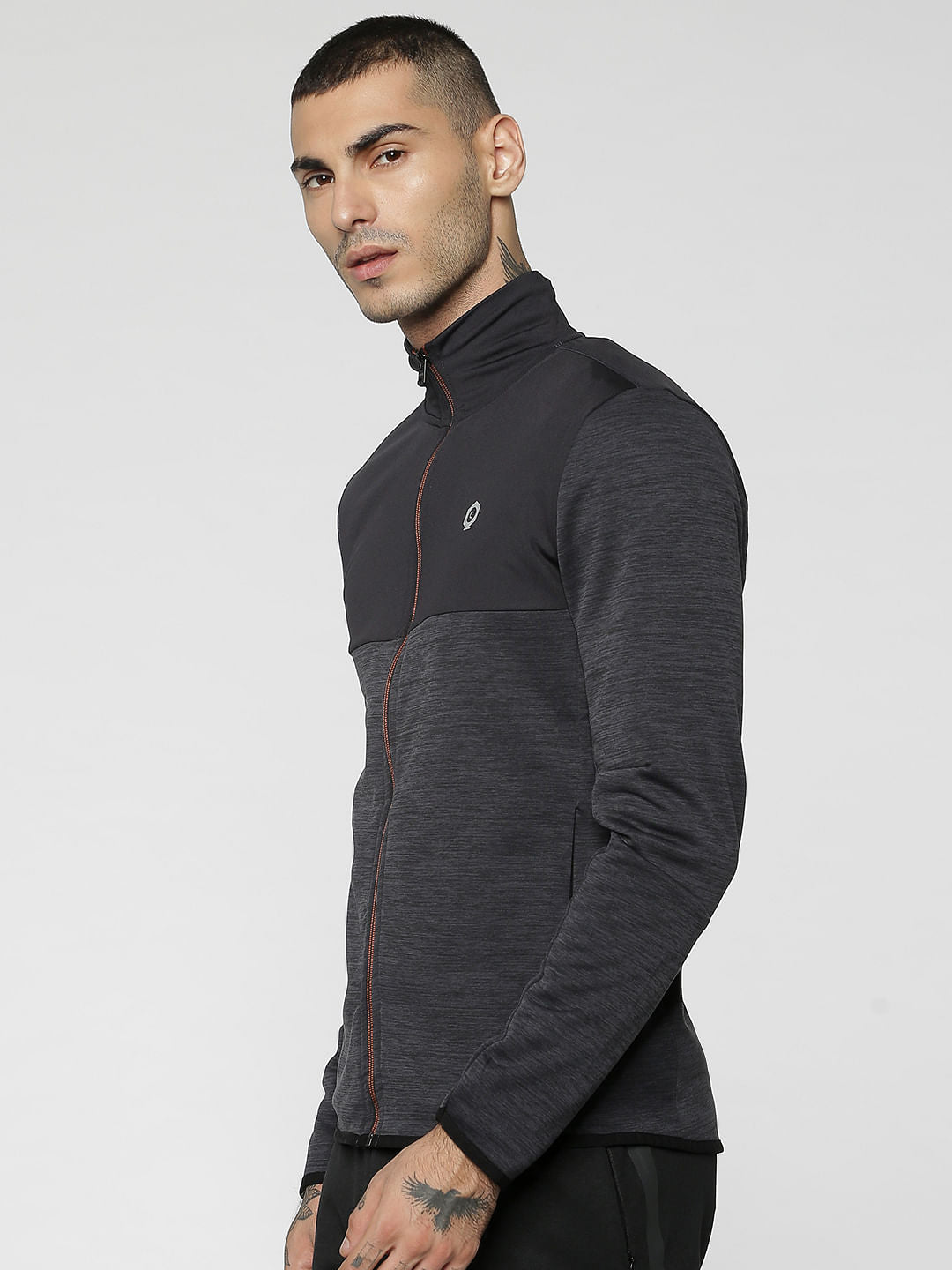 Dark Grey Sweat Jacket