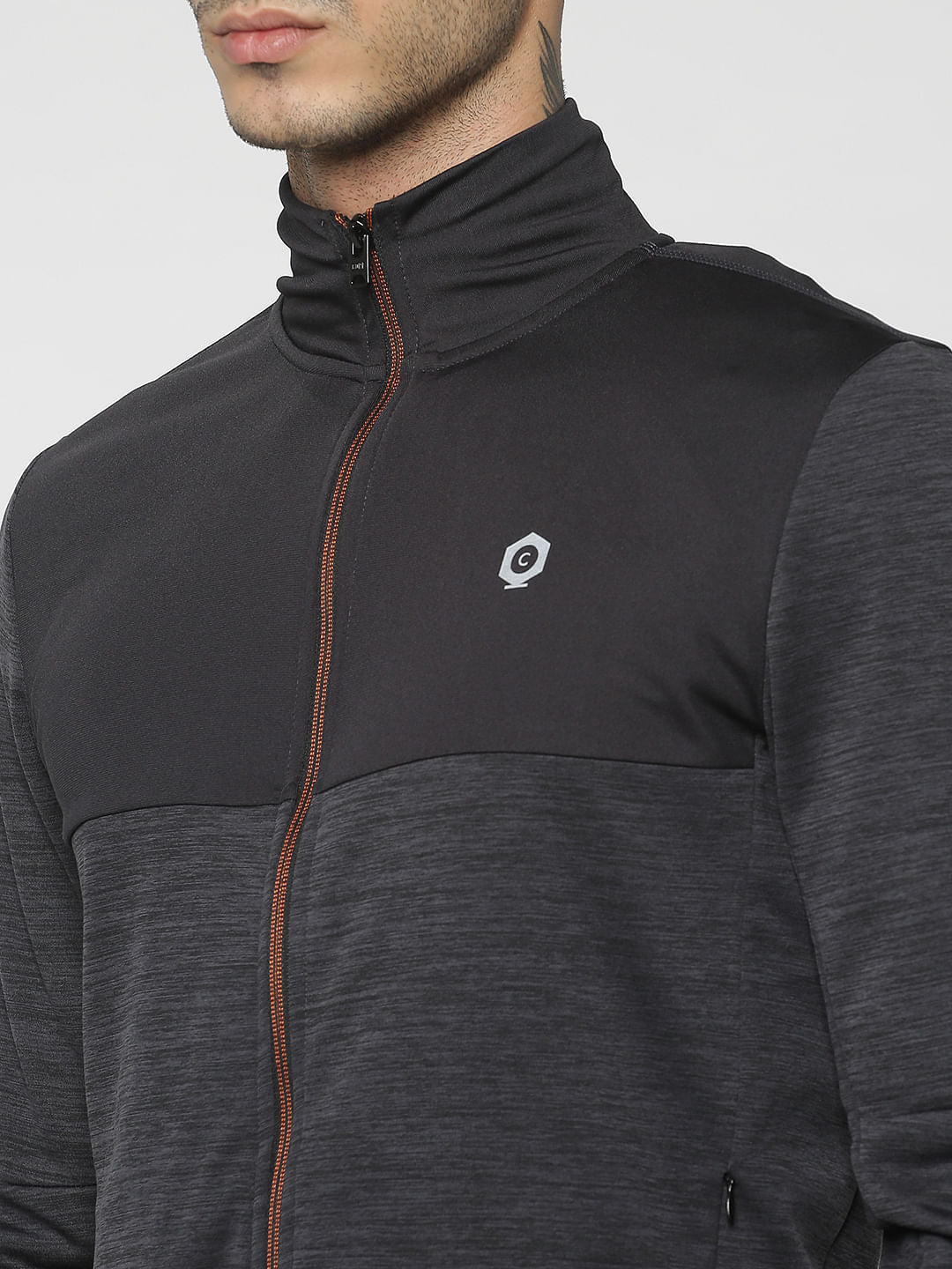Dark Grey Sweat Jacket