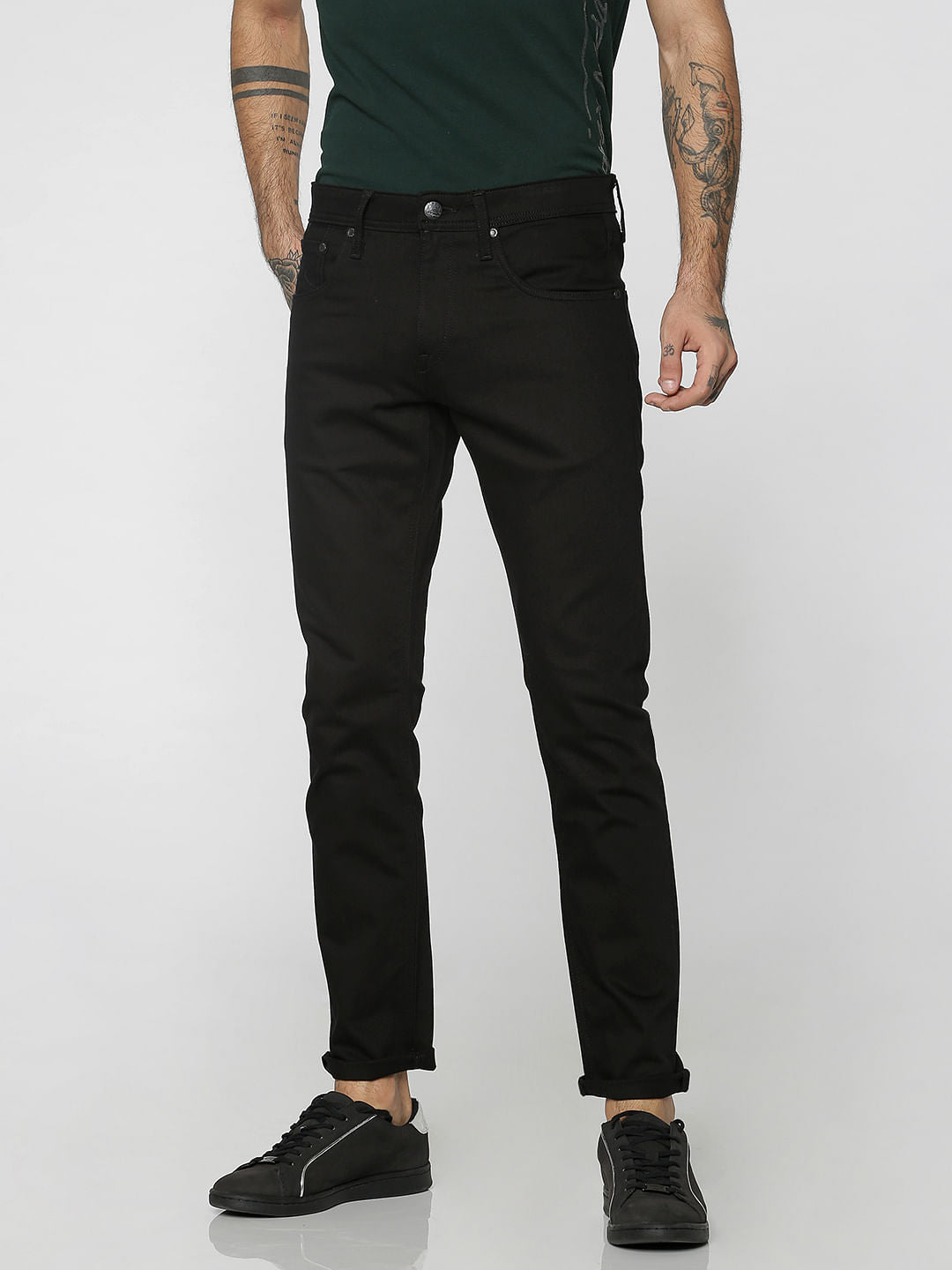 Black Glenn Slim Fit Jeans - 28/32