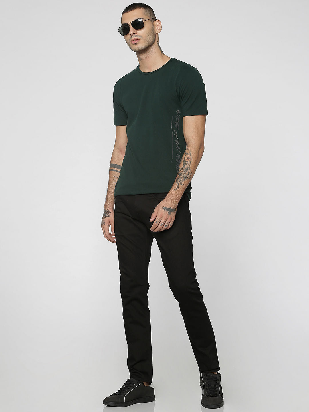 Black Glenn Slim Fit Jeans