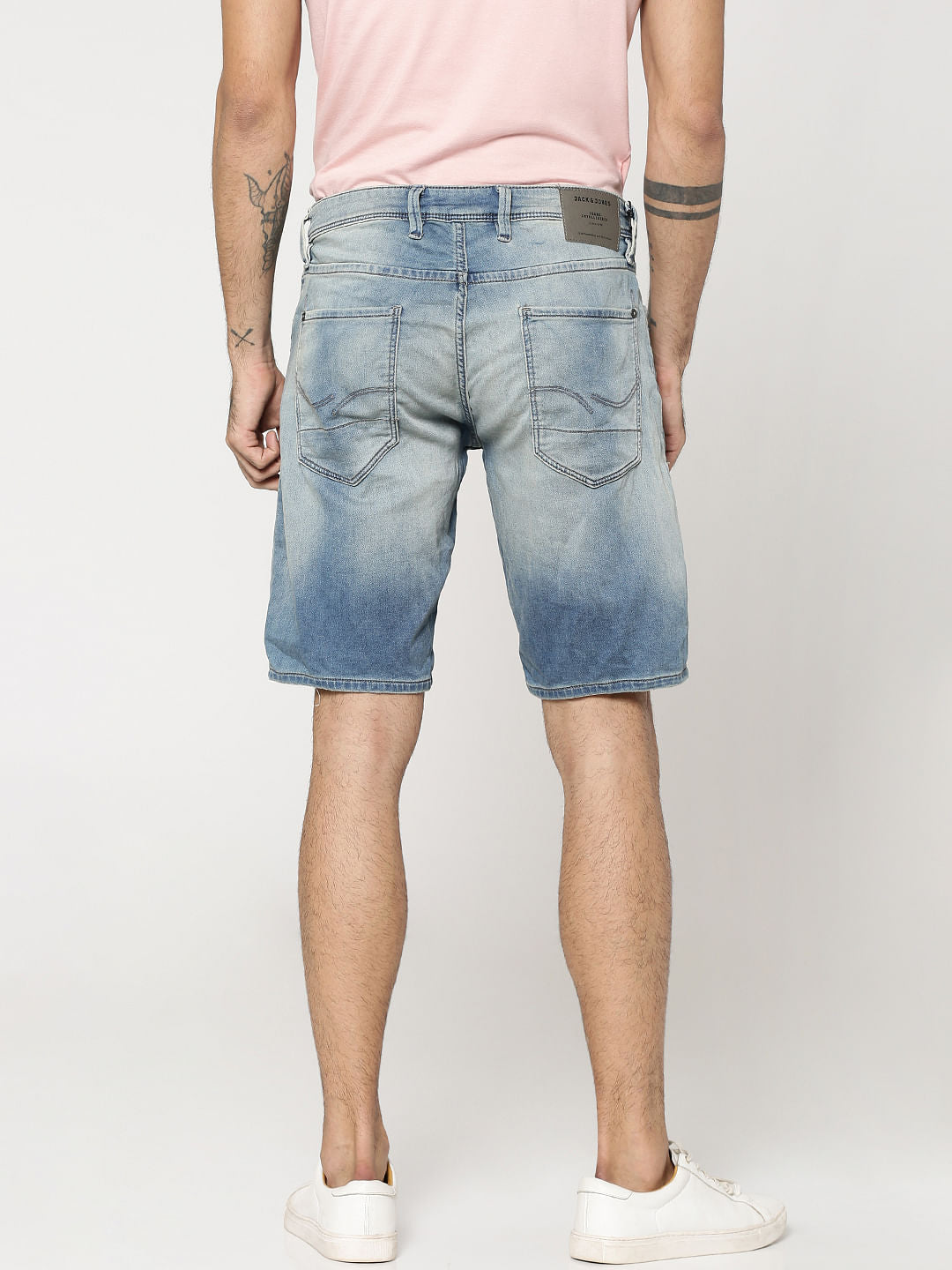 Light Blue Denim Shorts