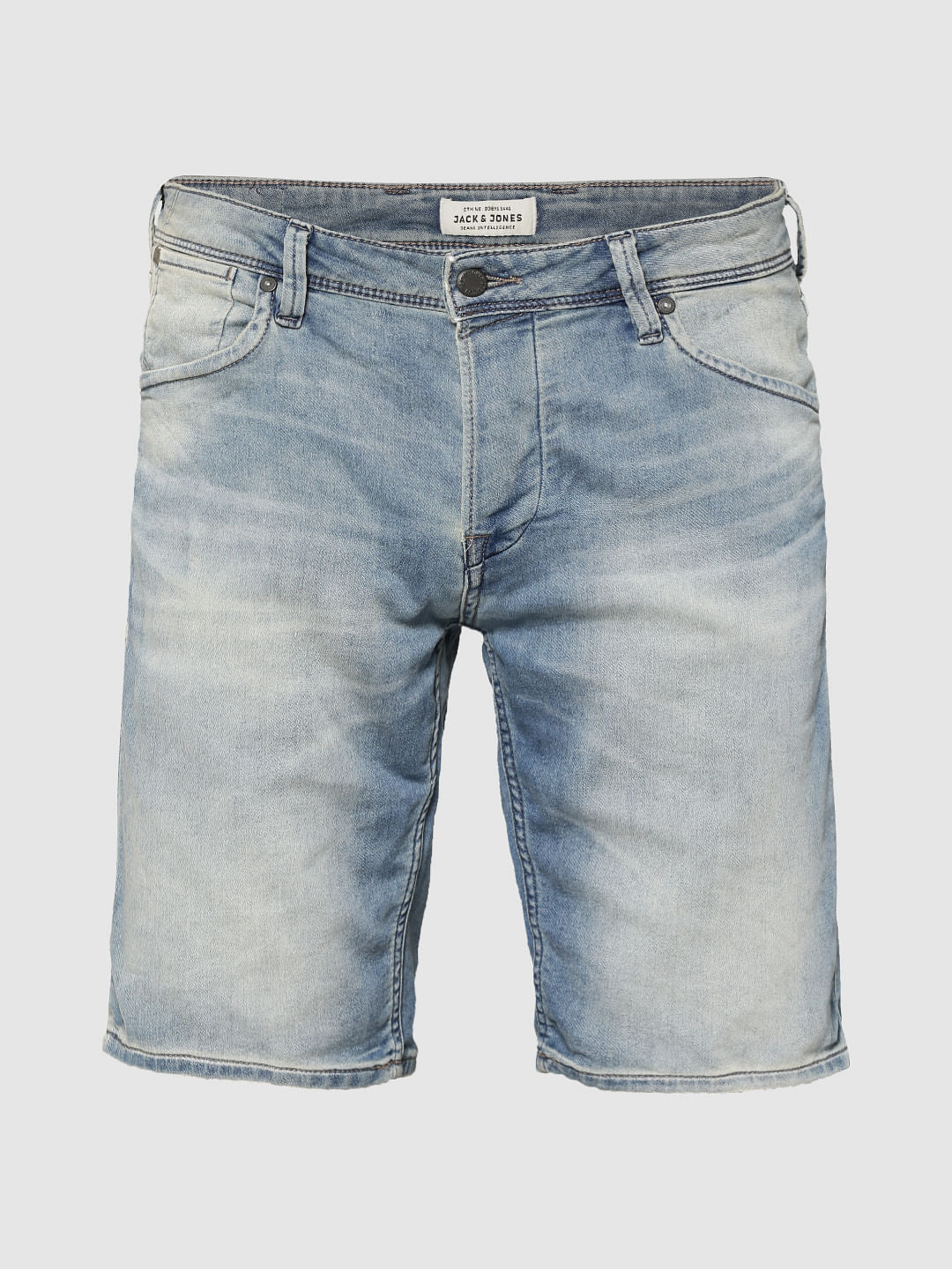 Light Blue Denim Shorts