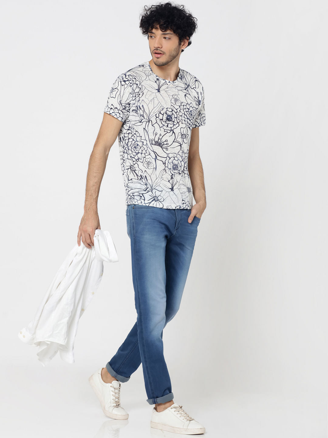 Blue Ben Skinny Fit Jeans - 28/32