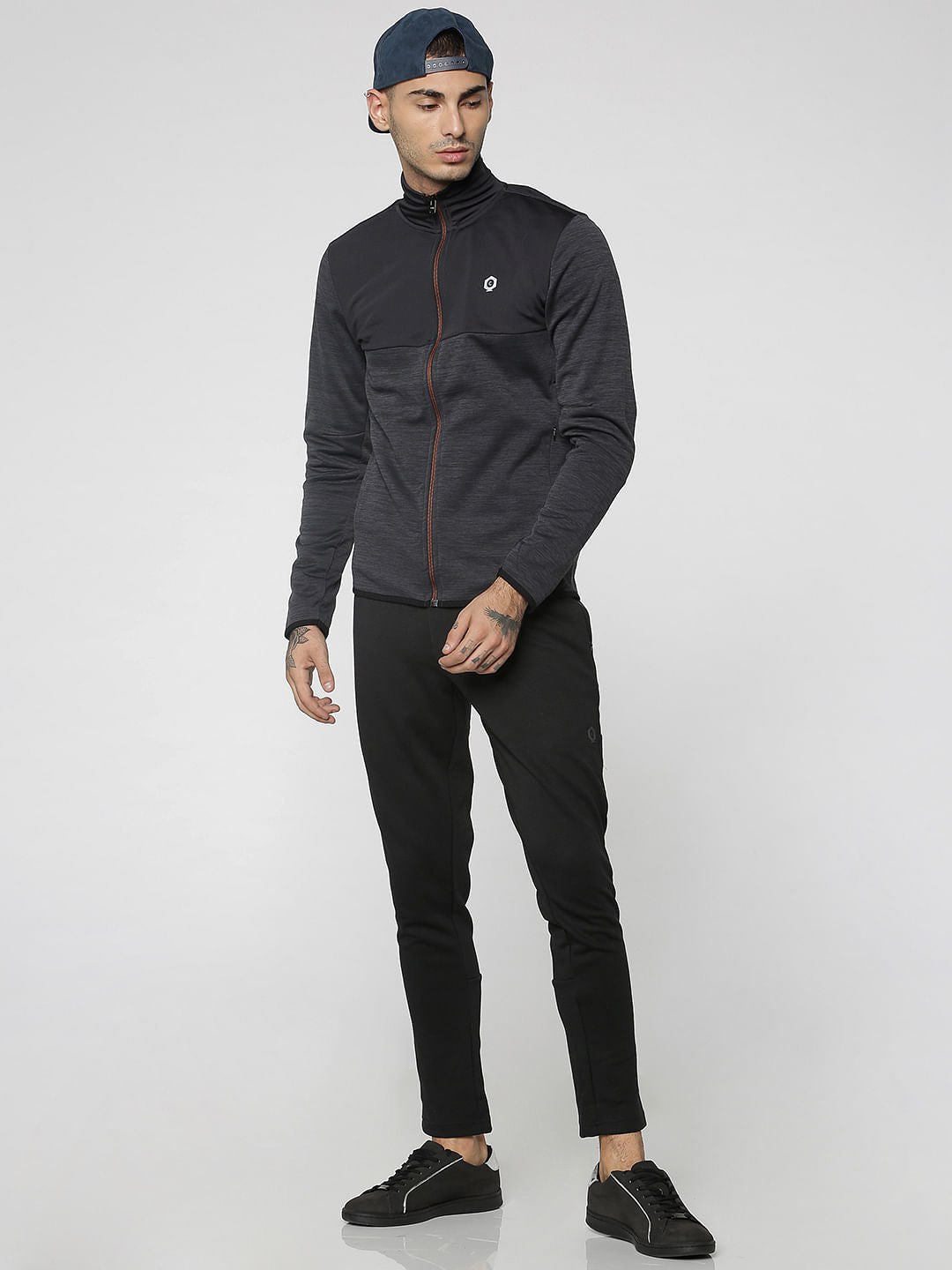 Black Slim Fit Sweatpants