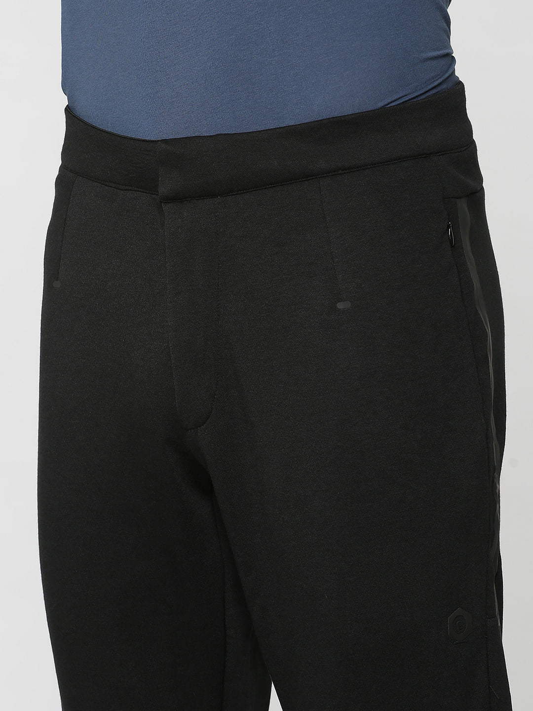 Black Slim Fit Sweatpants